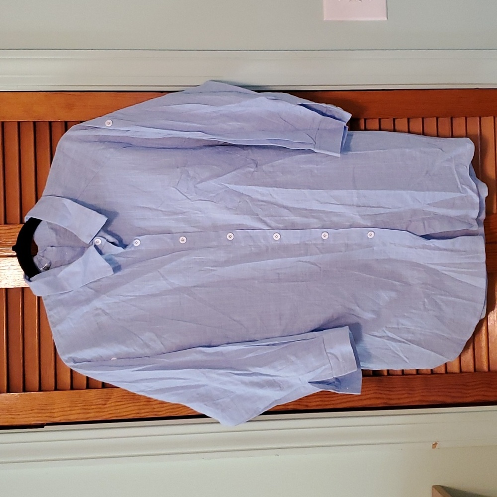 Baby blue shirt